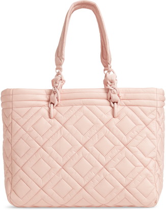 Tory Burch Small Fleming Quilted Nylon Tote