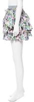 Thumbnail for your product : Suno Ruffle-Tiered Mini Skirt