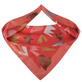 Thumbnail for your product : Vivienne Westwood Orb Heart Silk Scarf