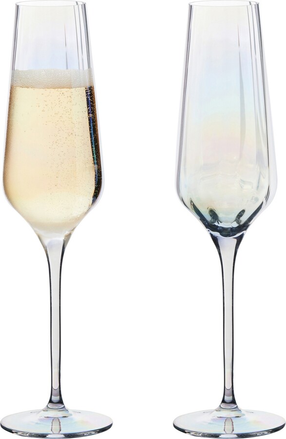 Anton Studio Designs Palazzo Champagne Flutes Set of 2