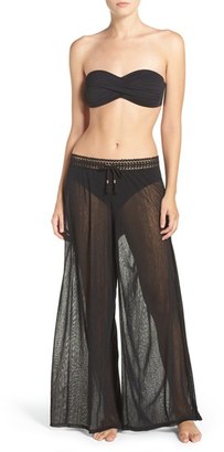 Robin Piccone Women's Mesh Cover-Up Pants