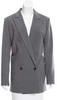 Thumbnail for your product : Ganni Structured Double-Breasted Blazer