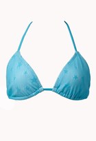 Thumbnail for your product : Forever 21 FOREVER 21+ Star Print Triangle Bikini Top