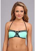 Thumbnail for your product : Becca by Rebecca Virtue Mesh Tec Bandeau Top