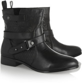 Thumbnail for your product : Twelfth St. By Cynthia Vincent West embossed leather ankle boots