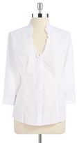 Thumbnail for your product : GUESS Ruffle Trim Blouse