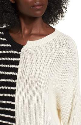 BP Colorblock Cotton Sweater