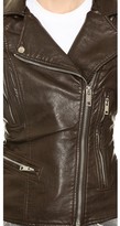 Thumbnail for your product : Blank Imitation Leather Jacket