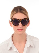 Thumbnail for your product : Karen Walker Faithful Sunglasses with Pouch