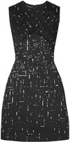 Thumbnail for your product : Narciso Rodriguez Cotton and silk-blend jacquard dress