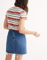 Thumbnail for your product : Madewell Denim Wrap Mini Skirt
