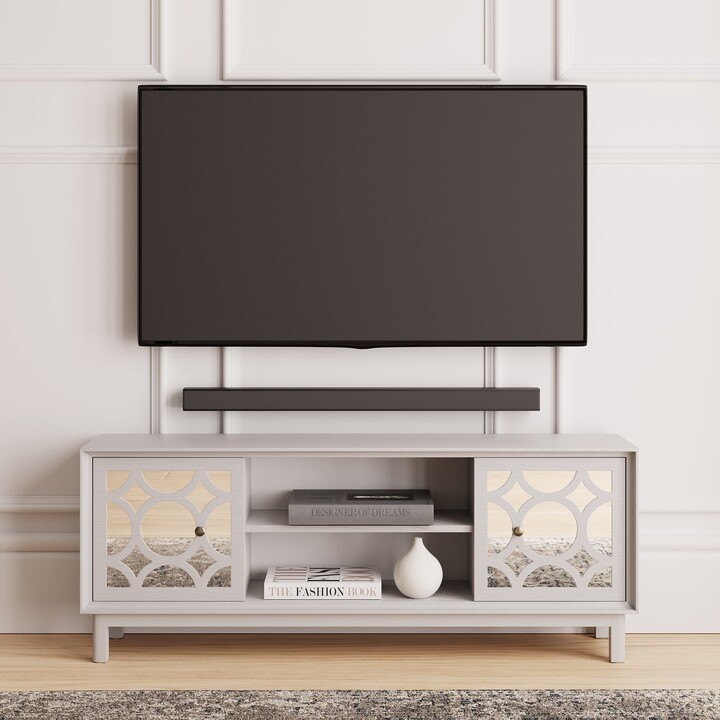 Dunelm Delphi Grey TV Unit Grey ShopStyle