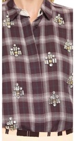 Thumbnail for your product : By Malene Birger Alfredah Embellished Button Down