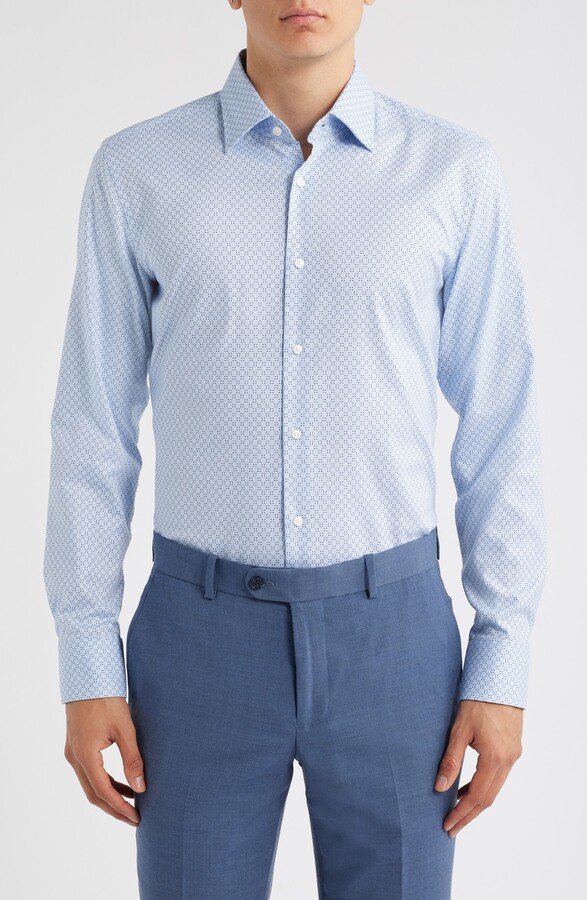 HUGO BOSS Hank Kent Slim Fit Stretch Cotton Dresss Shirt