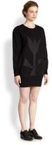 Thumbnail for your product : Stella McCartney Paneled Tulip Sweatshirt Dress