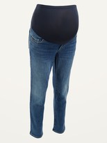 Thumbnail for your product : Old Navy Maternity Full Panel O.G. Straight Ankle Jeans