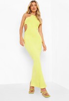 Thumbnail for your product : boohoo Strappy Racer Neck Cut Out Maxi Dress
