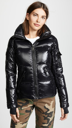 sam black puffer jacket