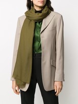 Thumbnail for your product : Blanca Vita Abraham fine-knit scarf