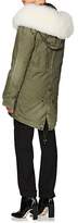Thumbnail for your product : Mr & Mrs Italy Women's Fur-Trimmed & -Lined Cotton Midi-Parka - Green