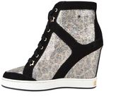 Thumbnail for your product : Jimmy Choo Panama Glitter High Top Trainers