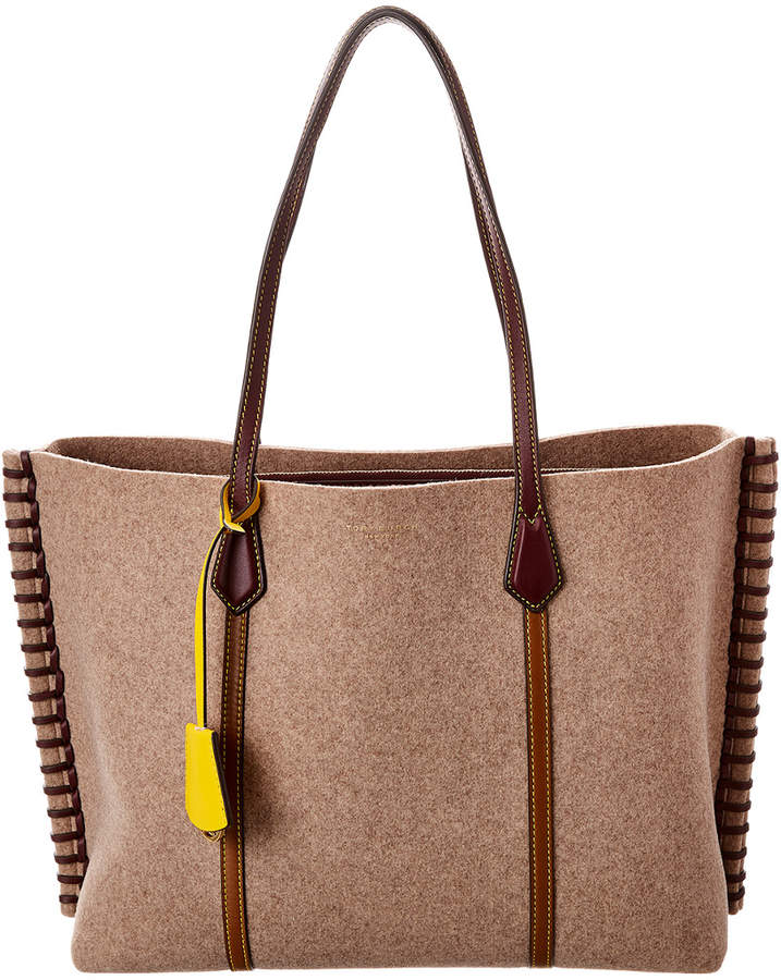tory burch ella felt tote