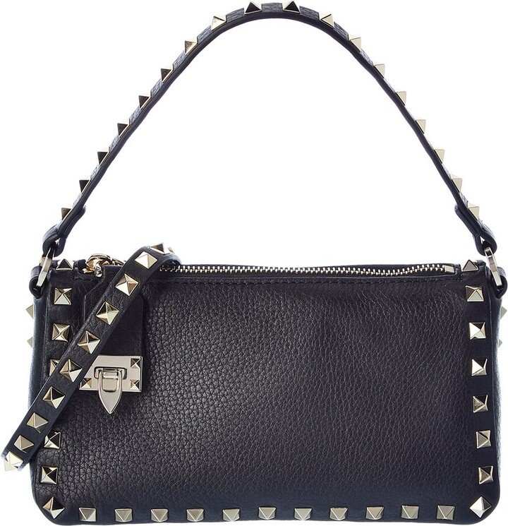 Valentino Rockstud Small Grainy Leather Crossbody ShopStyle Shoulder Bags
