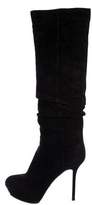 Thumbnail for your product : Sergio Rossi Ruched Knee-High Boots