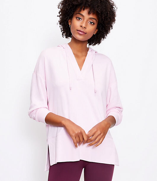 black sweatshirt tunic