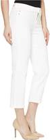 Thumbnail for your product : Liverpool Michelle Rolled-Cuff Capris on Super Soft Stretch Denim in Bright White