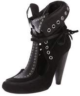 Thumbnail for your product : Isabel Marant Suede Grommet Bow Boots