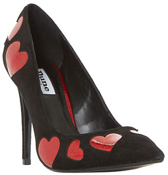 Dune Be Loved Stiletto Heeled Court Shoes, Black