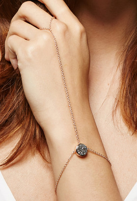 Forever 21 FOREVER 21+ Amber Sceats Fine Druzy Hand Chain