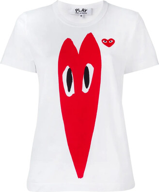 Comme des Garcons stretch logo print T-shirt Comme des Garcons stretch logo print T-shirt