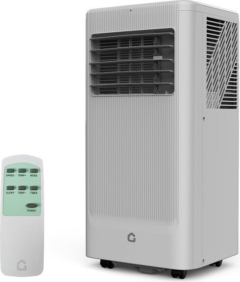 Coucheta8000BTUPortableAirConditionerforRoomsUpto350Sq.Ft3-in-1CoolingFan&Dehumidifier24HTimerWindowKitIncluded