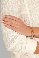 Thumbnail for your product : Melissa Joy Manning Set of three 14-karat gold interlinked bracelets