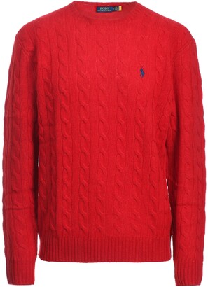 ralph lauren cable knit jumper mens sale