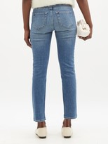 Thumbnail for your product : Totême Low-rise Cropped Straight-leg Jeans - Denim