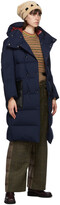 Thumbnail for your product : Marni Navy Down Long Coat