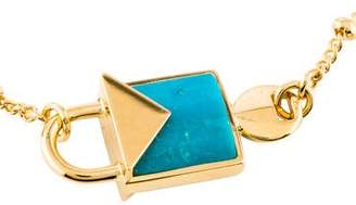 Michael Kors Turquoise Key & Lock Charm Bracelet