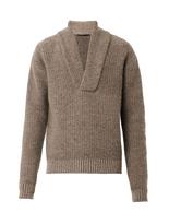 Thumbnail for your product : Haider Ackermann Shawl-neck knit sweater