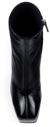 Giuseppe Zanotti Morgana Square-Toe Patent Leather Platform Boots