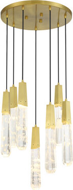 George Kovacs by Minka George Kovacs Drifting Droplets - 7 Light Led Pan Pendant
