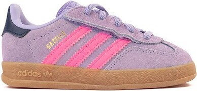 adidas Gazelle Indoor Comfort Closure Elastic Lace Athletic Shoe