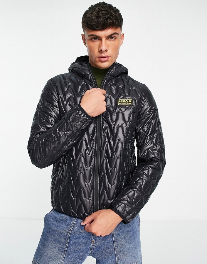 Barbour Boston Borg Jacket Barbour International Wave Hooded