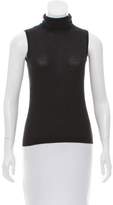Thumbnail for your product : Versace Sleeveless Cashmere Top