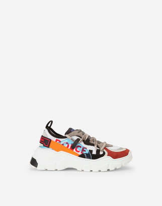 Dolce & Gabbana Multi-colored mixed-material new Daymaster sneakers