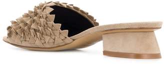 Premiata textured low heel sandals