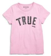 Thumbnail for your product : True Religion Girl's Cotton Logo Tee
