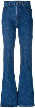 Matthew Adams Dolan high rise flared jeans